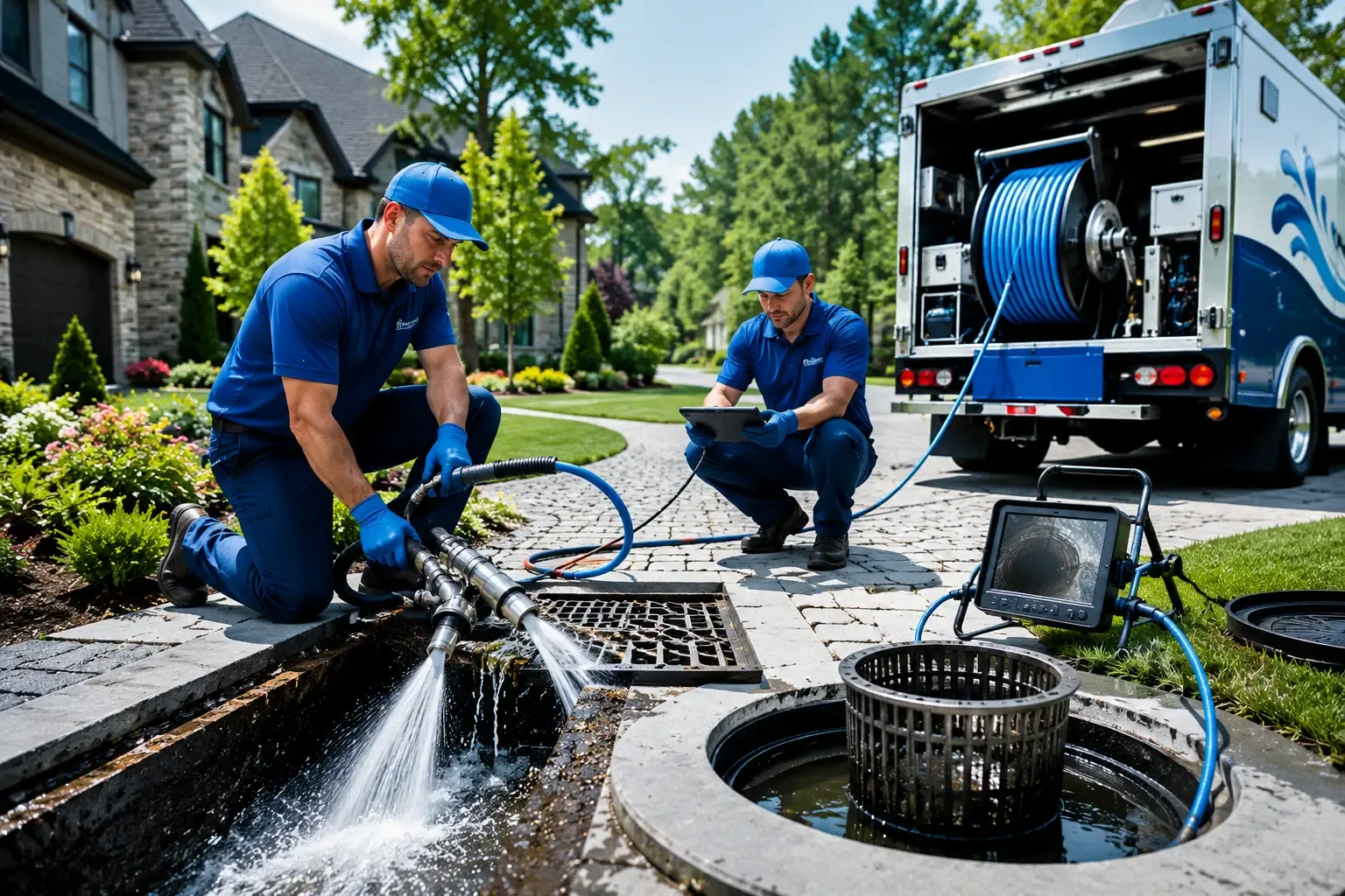 Local outdoor drain cleaning professionals in Dale, IL