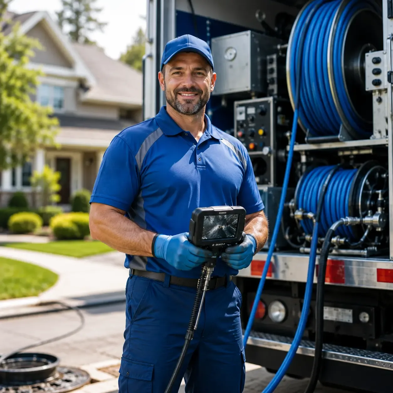 Local outdoor drain cleaning specialists in Dale, IL